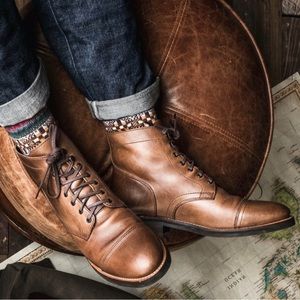 Thursday Boots Captain Boot: Natural (Not Worn)